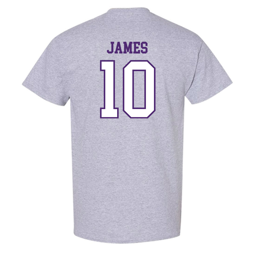 UST - NCAA Men's Soccer : Keegan James - T-Shirt-1