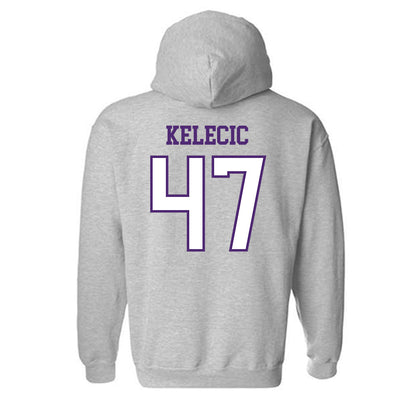 UST - NCAA Football : Michael Kelecic - Hooded Sweatshirt-1