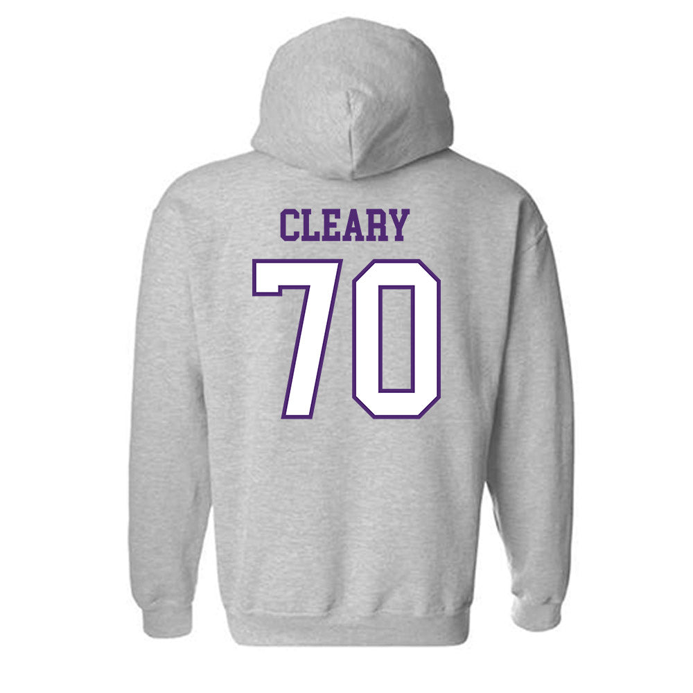 UST - NCAA Football : Hudson Cleary - Hooded Sweatshirt-1