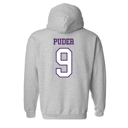UST - NCAA Baseball : Adam Puder - Hooded Sweatshirt-1