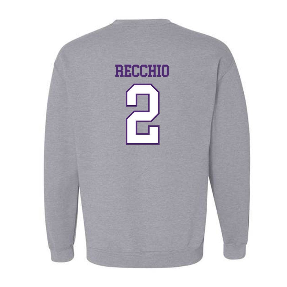 UST - NCAA Baseball : Tanner Recchio - Crewneck Sweatshirt-1