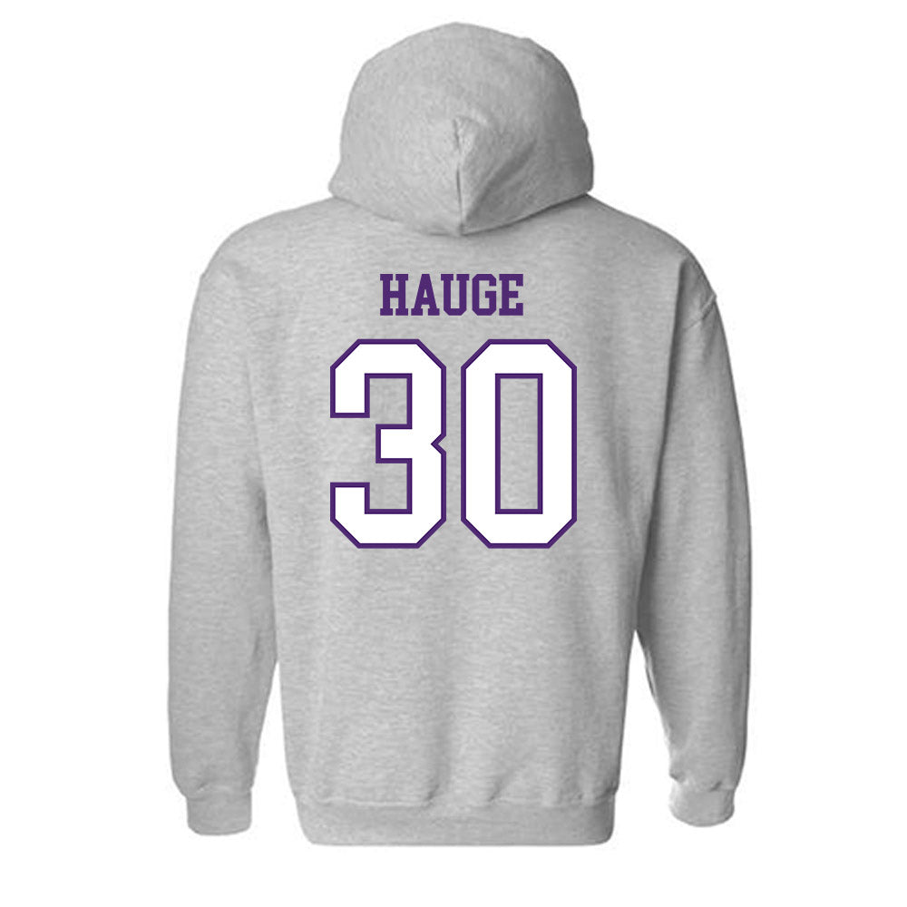 UST - NCAA Women's Basketball : Laura Hauge - Hooded Sweatshirt-1