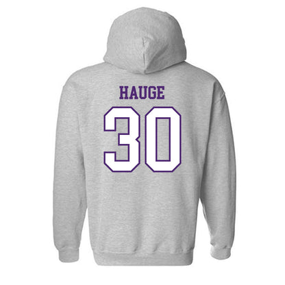 UST - NCAA Women's Basketball : Laura Hauge - Hooded Sweatshirt-1