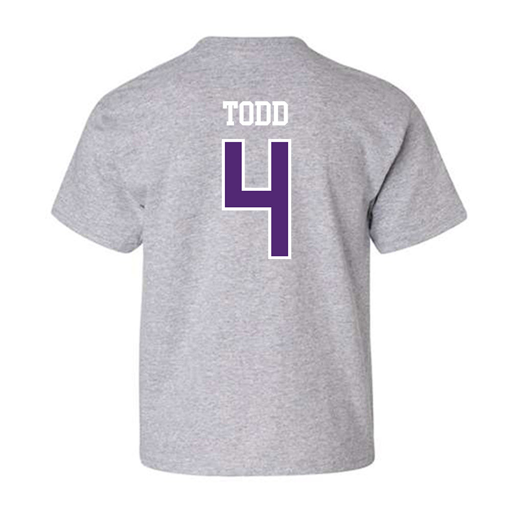 UST - NCAA Football : JaShawn Todd - Youth T-Shirt-1