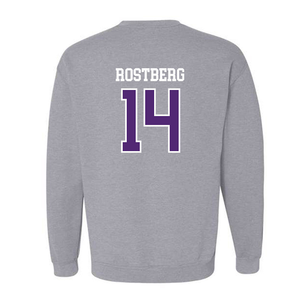 UST - NCAA Football : Michael Rostberg - Crewneck Sweatshirt-1