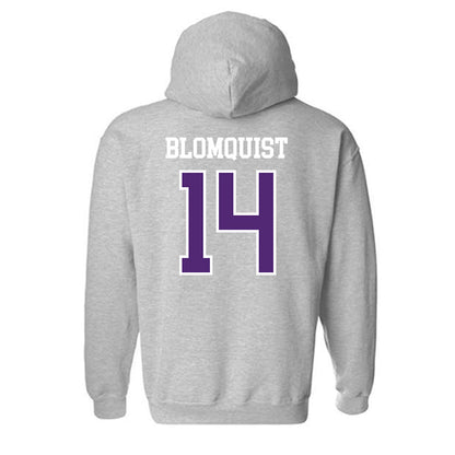 UST - NCAA Football : Javhi Blomquist - Hooded Sweatshirt-1