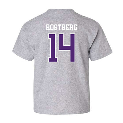 UST - NCAA Football : Michael Rostberg - Youth T-Shirt-1