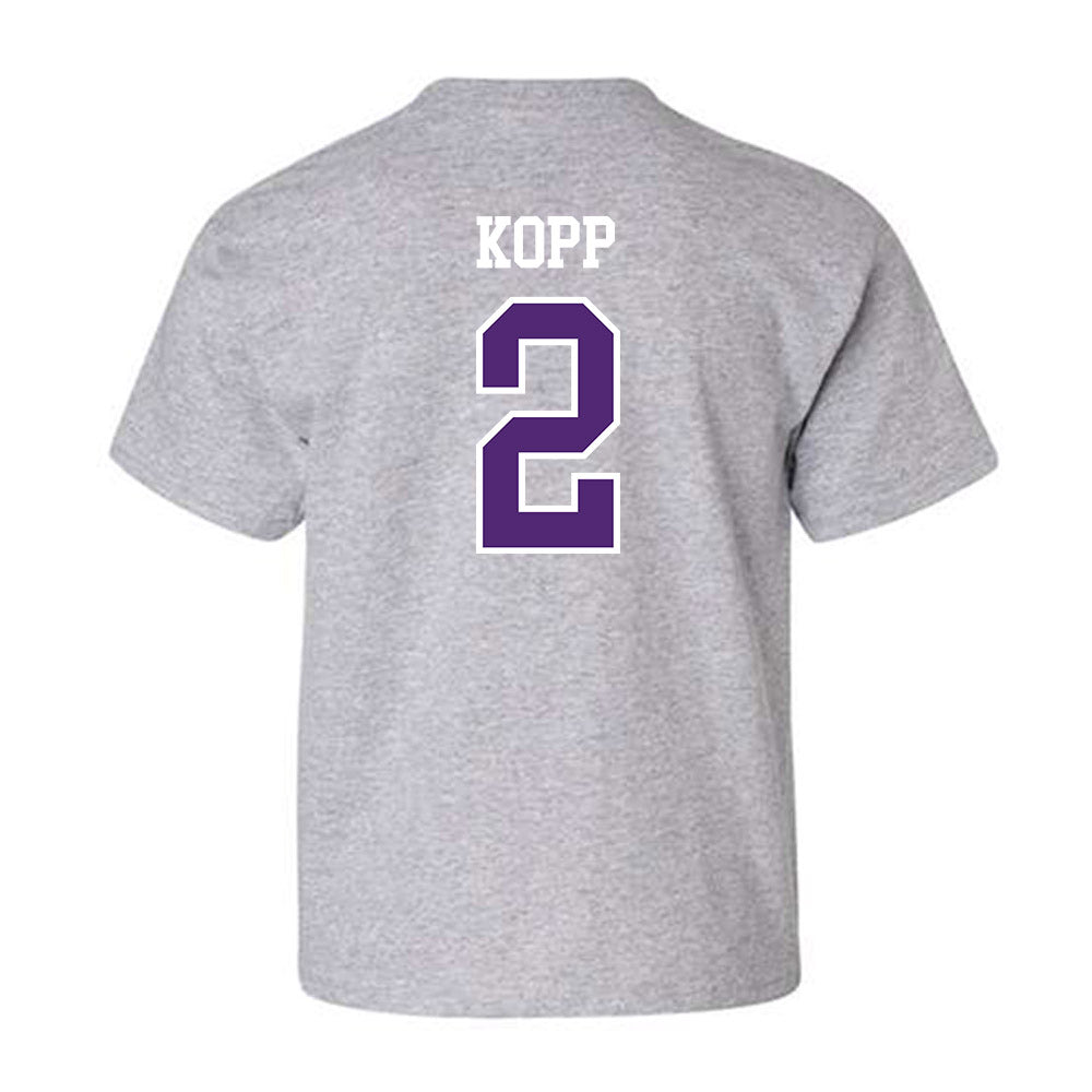 UST - NCAA Women's Volleyball : Allie Kopp - Youth T-Shirt-1