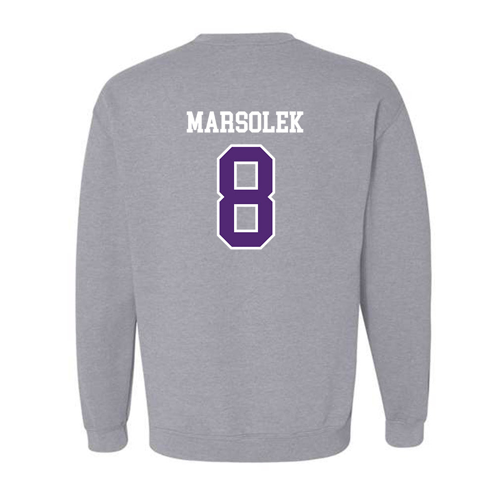 UST - NCAA Baseball : Owen Marsolek - Crewneck Sweatshirt-1