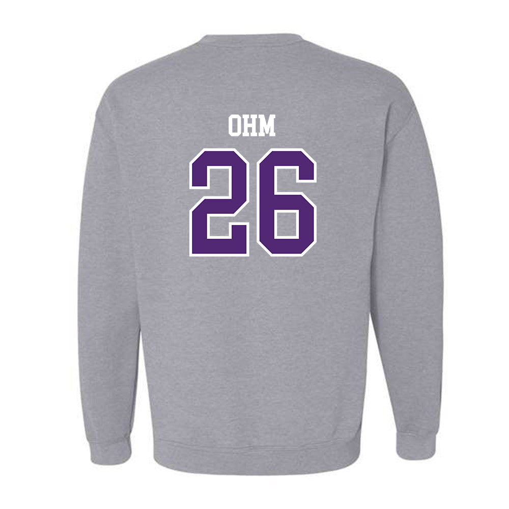 UST - NCAA Baseball : Preston Ohm - Crewneck Sweatshirt-1