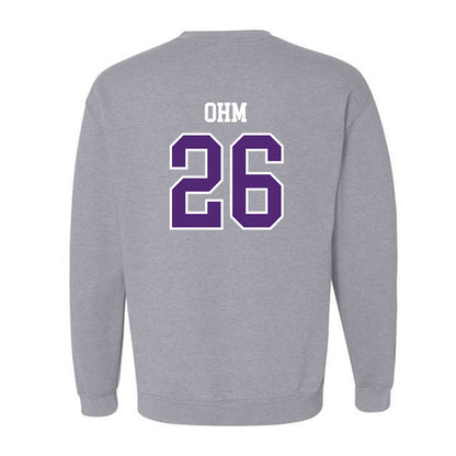 UST - NCAA Baseball : Preston Ohm - Crewneck Sweatshirt-1