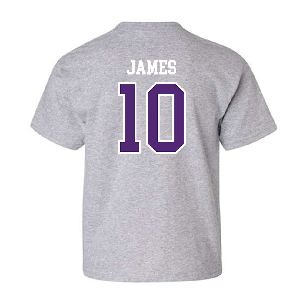 UST - NCAA Men's Soccer : Keegan James - Youth T-Shirt-1