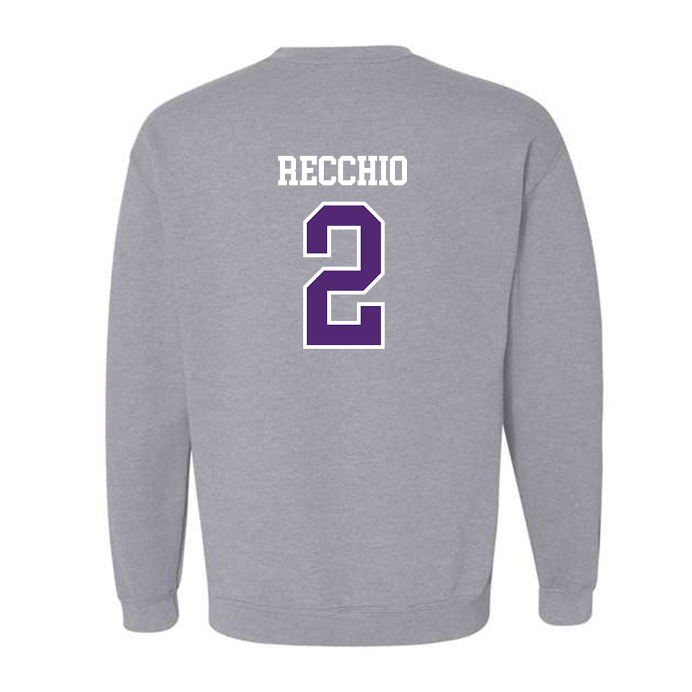 UST - NCAA Baseball : Tanner Recchio - Crewneck Sweatshirt-1