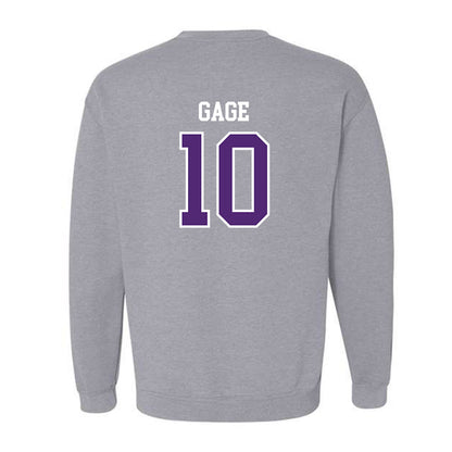 UST - NCAA Women's Basketball : Savannah Gage - Crewneck Sweatshirt-1