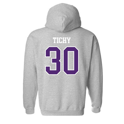 UST - NCAA Football : Nash Tichy - Hooded Sweatshirt-1