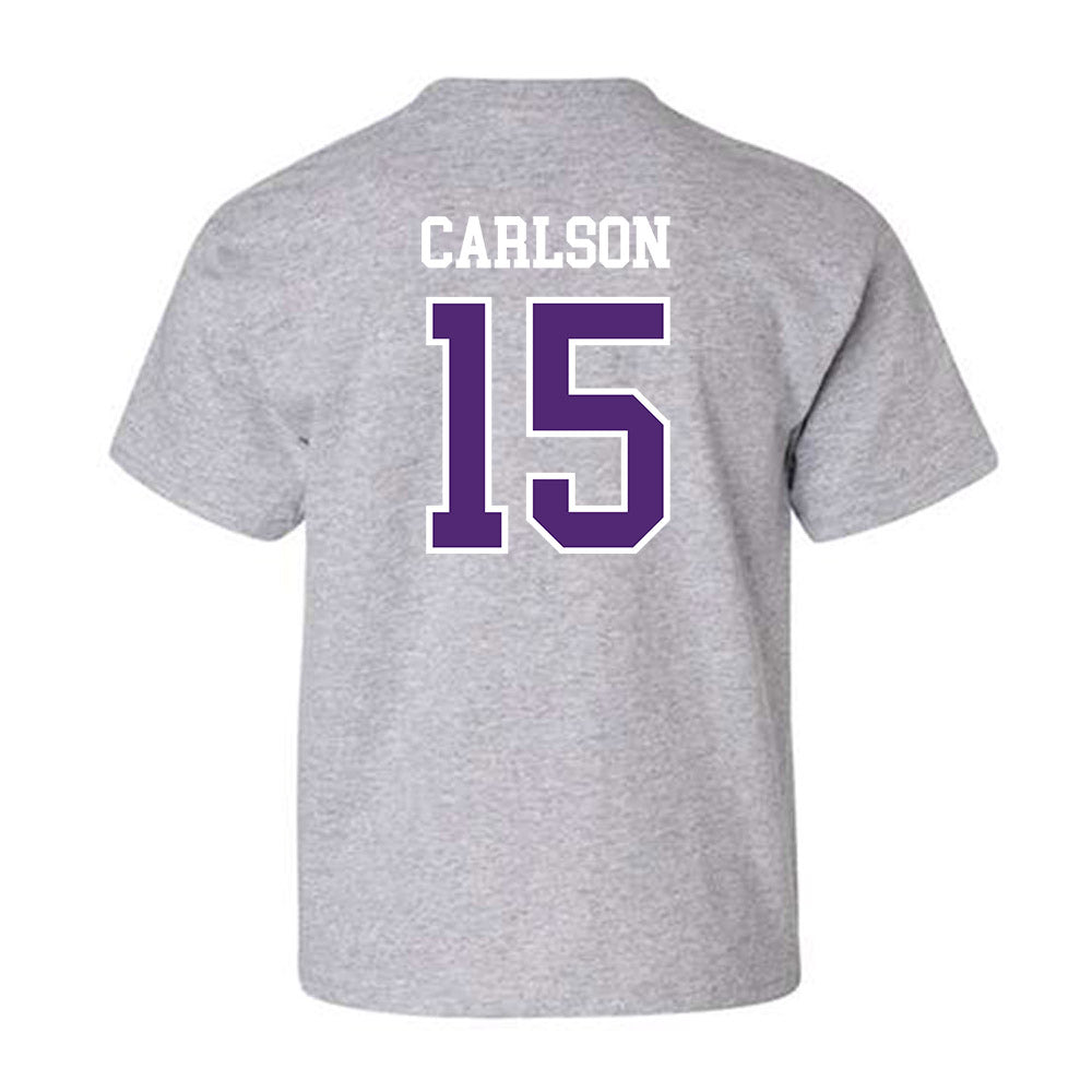 UST - NCAA Football : Will Carlson - Youth T-Shirt-1