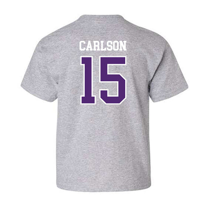 UST - NCAA Football : Will Carlson - Youth T-Shirt-1