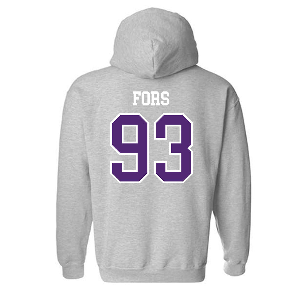 UST - NCAA Football : Lucas Fors - Hooded Sweatshirt-1