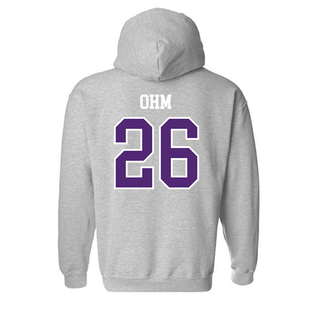 UST - NCAA Baseball : Preston Ohm - Hooded Sweatshirt-1