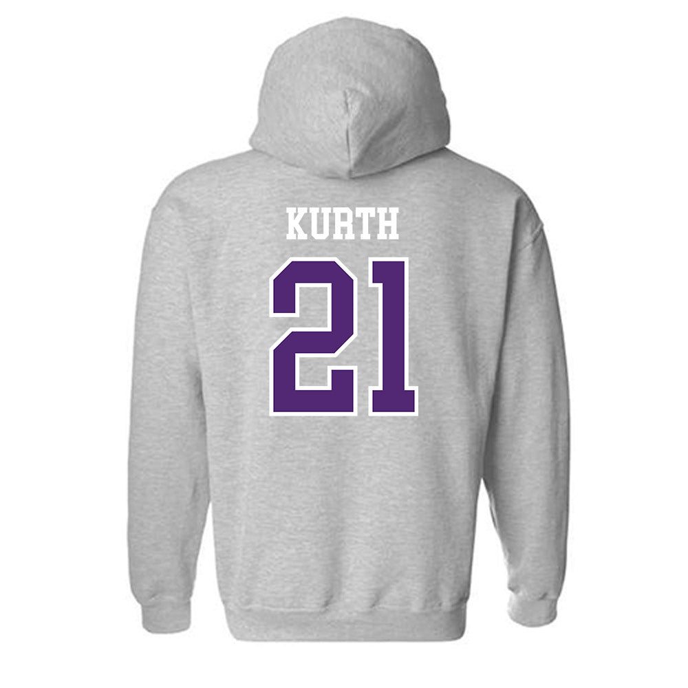 UST - NCAA Women's Volleyball : Reilly Kurth - Hooded Sweatshirt-1
