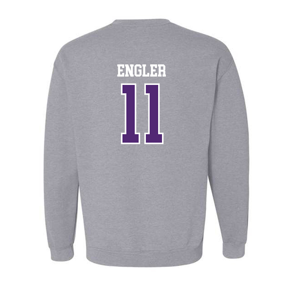 UST - NCAA Women's Ice Hockey : Maya Engler - Crewneck Sweatshirt-1