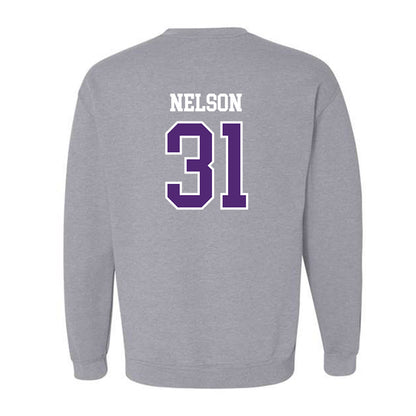 UST - NCAA Football : Caden Nelson - Crewneck Sweatshirt-1