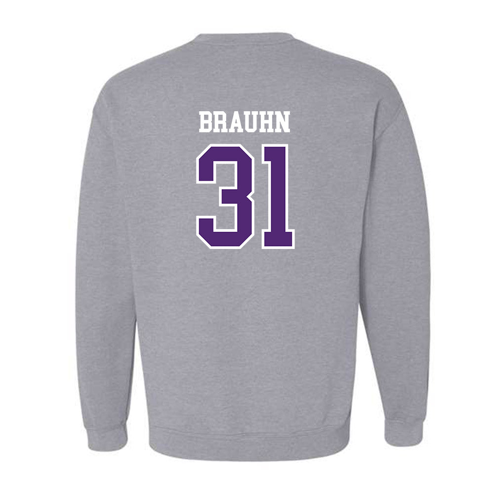 UST - NCAA Baseball : Nick Brauhn - Crewneck Sweatshirt-1