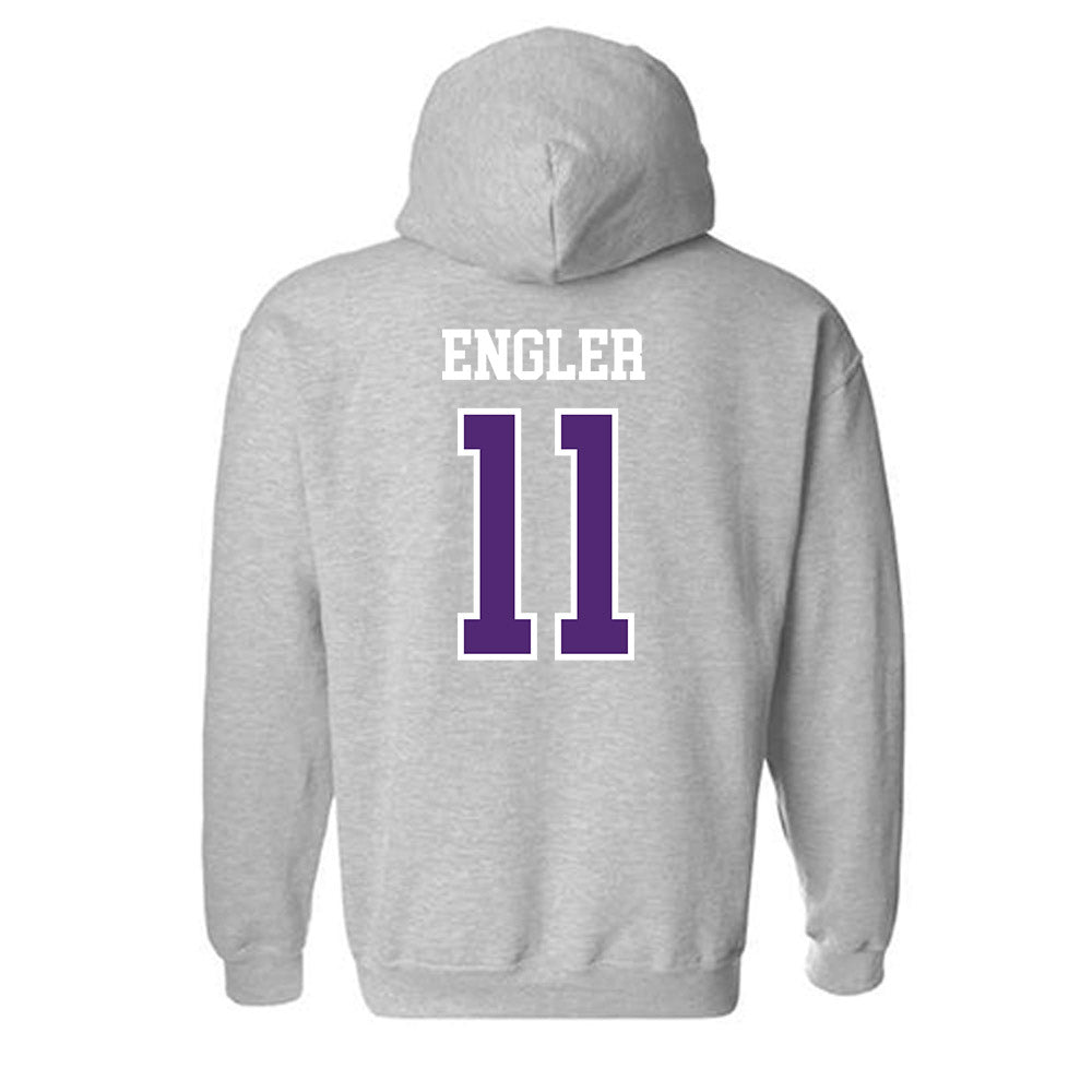 UST - NCAA Women's Ice Hockey : Maya Engler - Hooded Sweatshirt-1