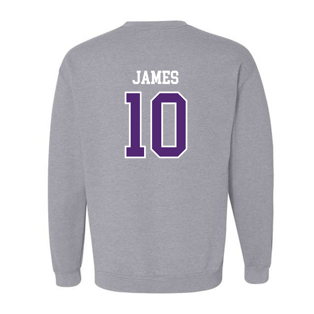 UST - NCAA Men's Soccer : Keegan James - Crewneck Sweatshirt-1