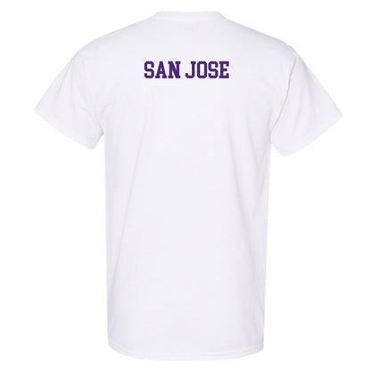 UST - NCAA Men's Swimming & Diving : Miguel San Jose - T-Shirt-1