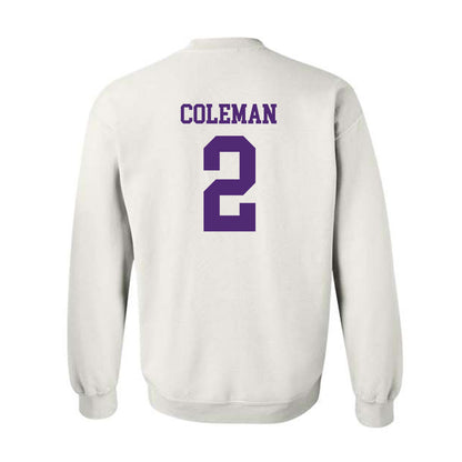 UST - NCAA Men's Basketball : Jermaine Coleman - Crewneck Sweatshirt-1