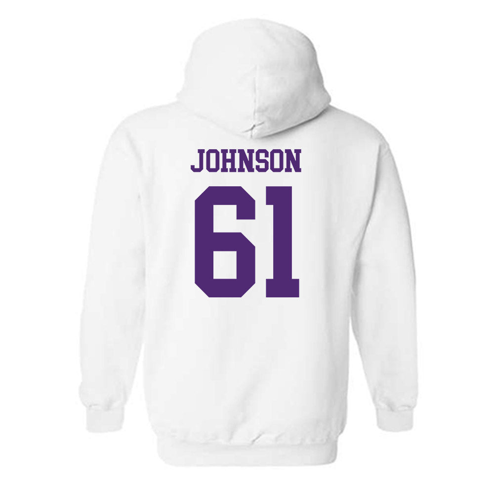 UST - NCAA Football : Marcus Johnson - Hooded Sweatshirt-1