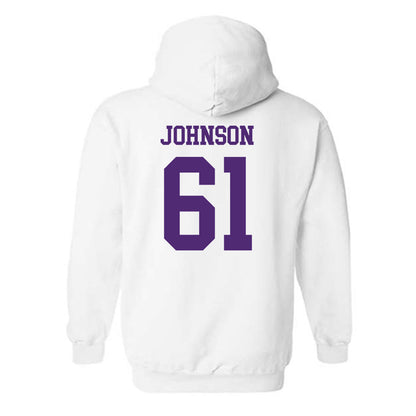 UST - NCAA Football : Marcus Johnson - Hooded Sweatshirt-1