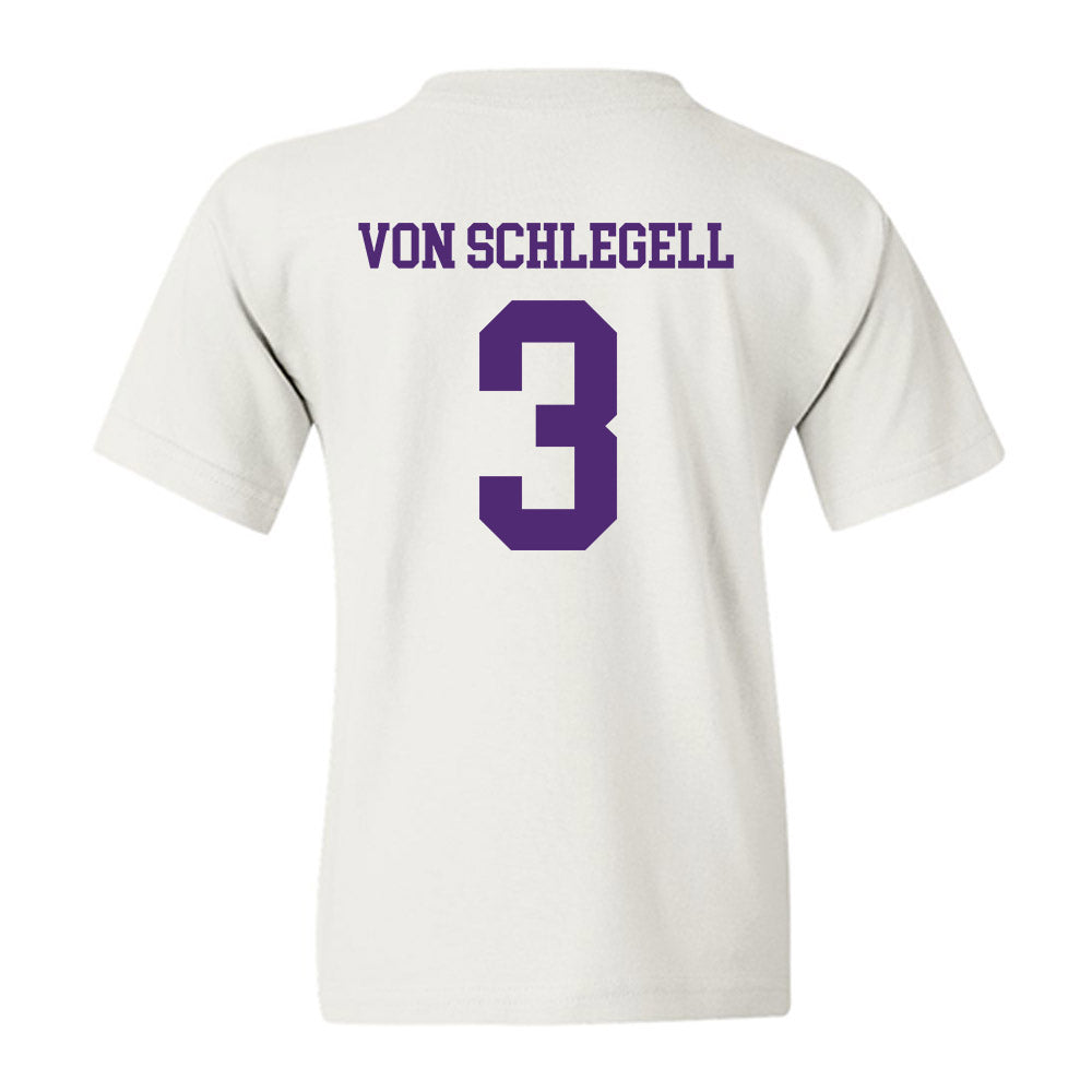 UST - NCAA Baseball : Zan von Schlegell - Youth T-Shirt-1