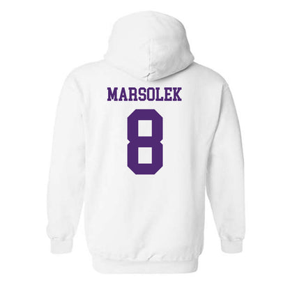 UST - NCAA Baseball : Owen Marsolek - Hooded Sweatshirt-1