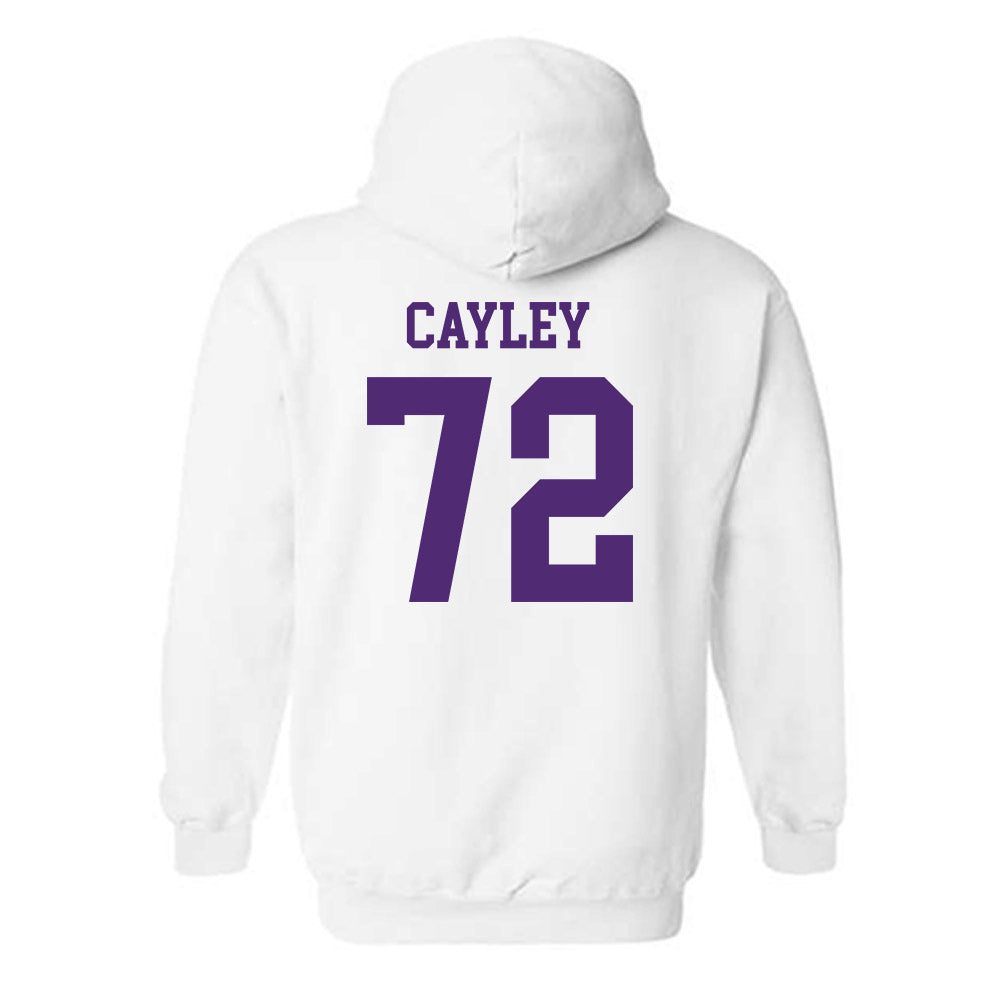 UST - NCAA Football : Charlie Cayley - Hooded Sweatshirt-1
