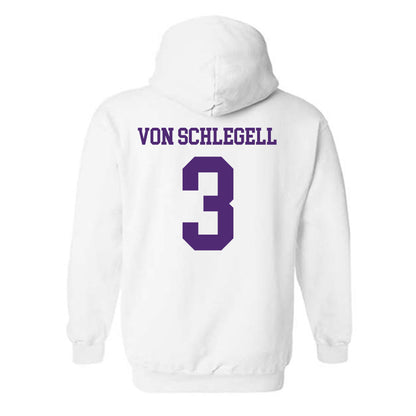 UST - NCAA Baseball : Zan von Schlegell - Hooded Sweatshirt-1