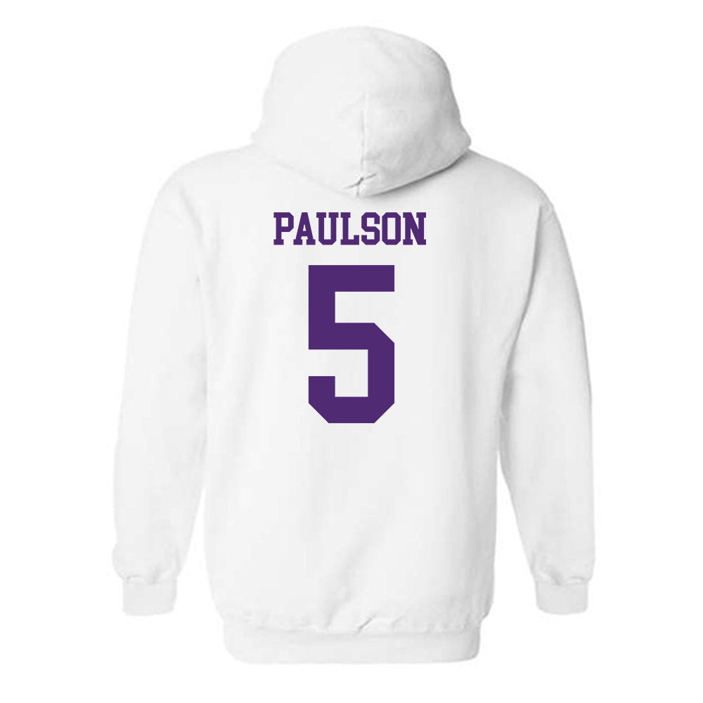 UST - NCAA Football : Elijah Paulson - Hooded Sweatshirt-1