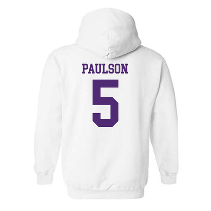 UST - NCAA Football : Elijah Paulson - Hooded Sweatshirt-1