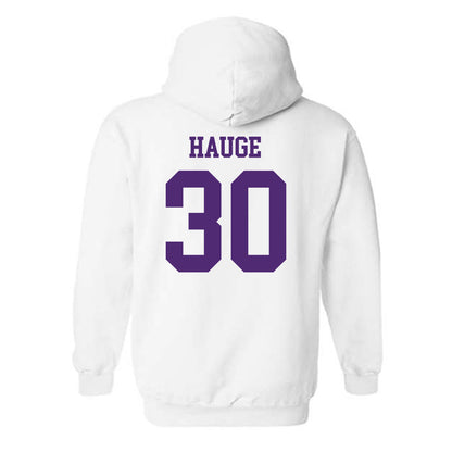 UST - NCAA Women's Basketball : Laura Hauge - Hooded Sweatshirt-1