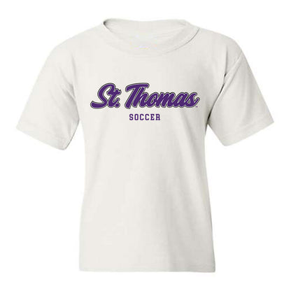 UST - NCAA Men's Soccer : Keegan James - Youth T-Shirt-0