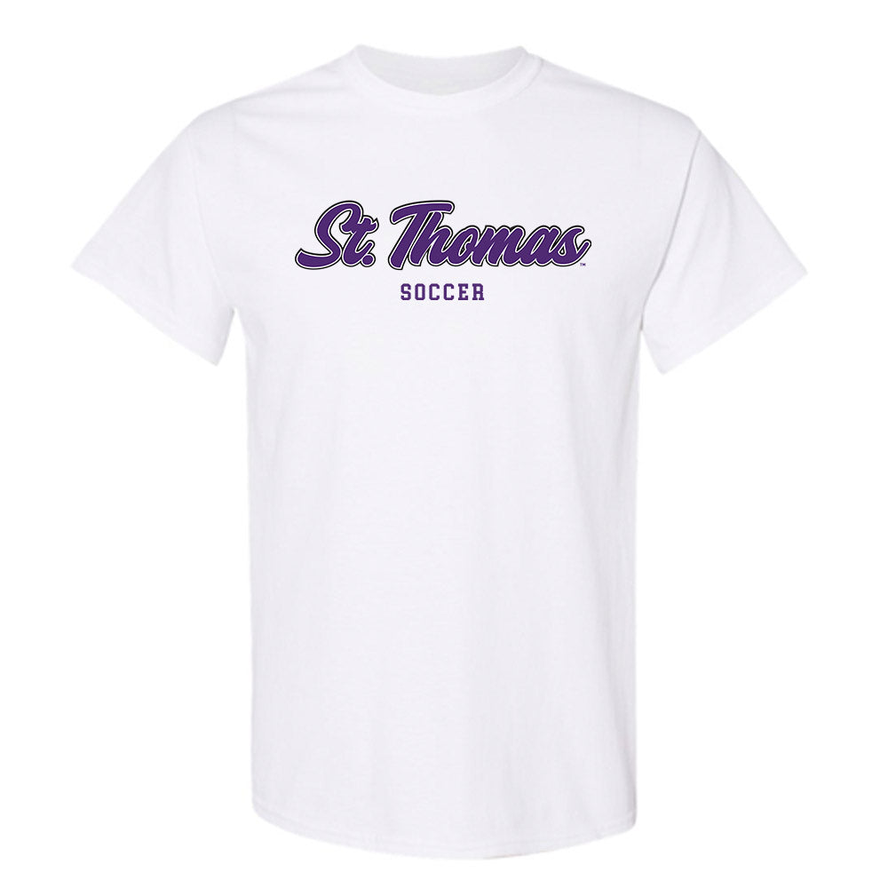 UST - NCAA Men's Soccer : Keegan James - T-Shirt-0