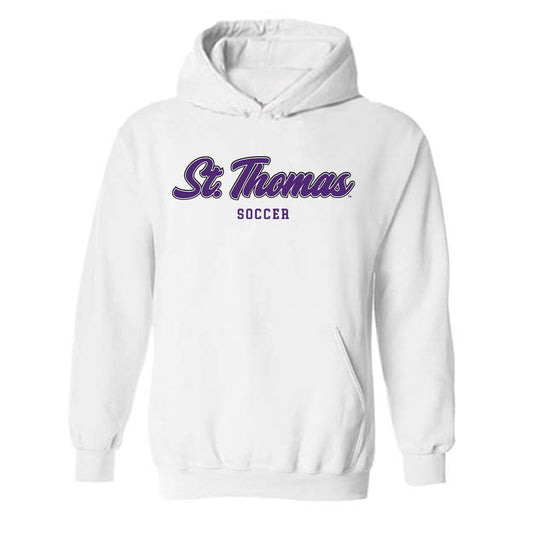 UST - NCAA Women's Soccer : Juliet Carlson - Hooded Sweatshirt-0