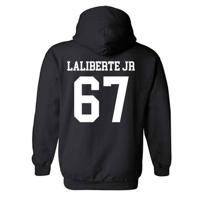 UST - NCAA Football : Jason Laliberte Jr - Classic Shersey Hooded Sweatshirt-1