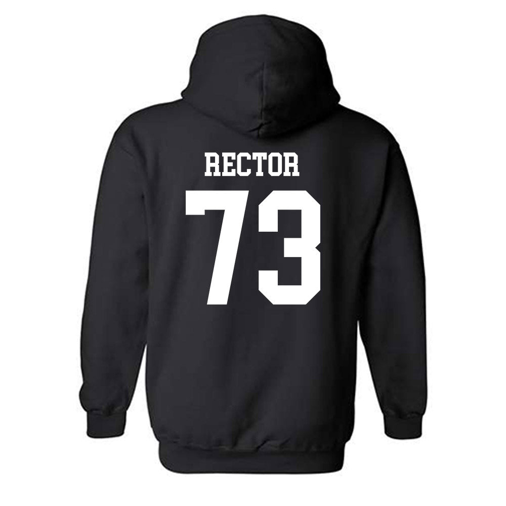 UST - NCAA Football : Kaleb Rector - Classic Shersey Hooded Sweatshirt-1