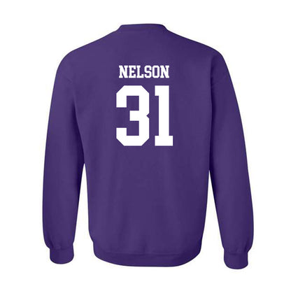 UST - NCAA Football : Caden Nelson - Crewneck Sweatshirt-1