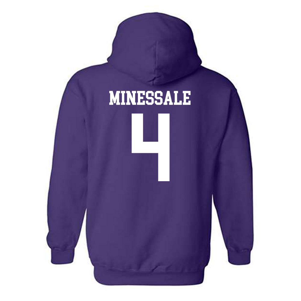 UST - NCAA Men's Basketball : Nolan Minessale - Hooded Sweatshirt-1