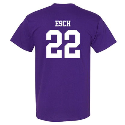 UST - NCAA Baseball : Evan Esch - T-Shirt-1