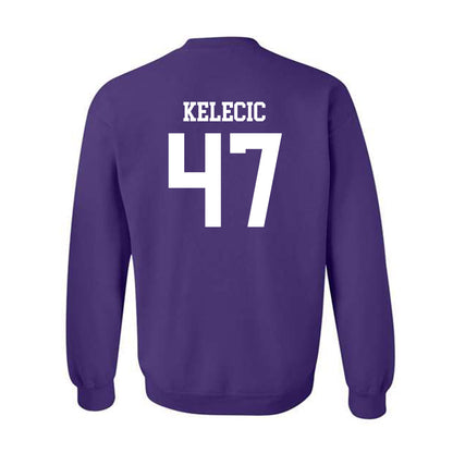 UST - NCAA Football : Michael Kelecic - Crewneck Sweatshirt-1