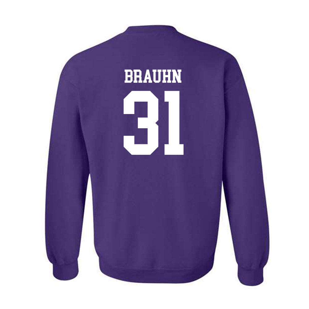 UST - NCAA Baseball : Nick Brauhn - Crewneck Sweatshirt-1